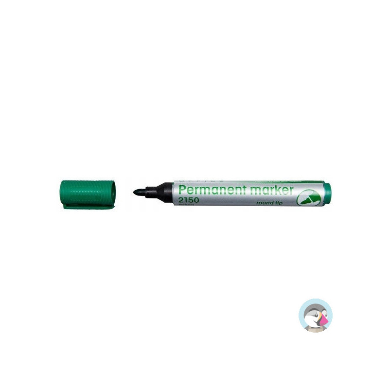 Marker permanentny 2150 zielony 110168 okrągła końcówka D.RECT