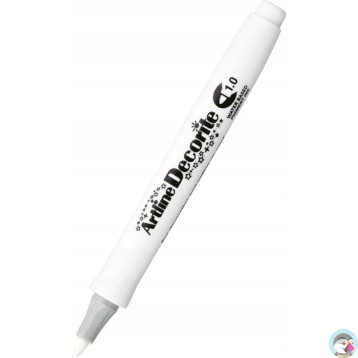 Marker dekoracyjny DECORITE 1mm biały ARTLINE AR-033 TOMA