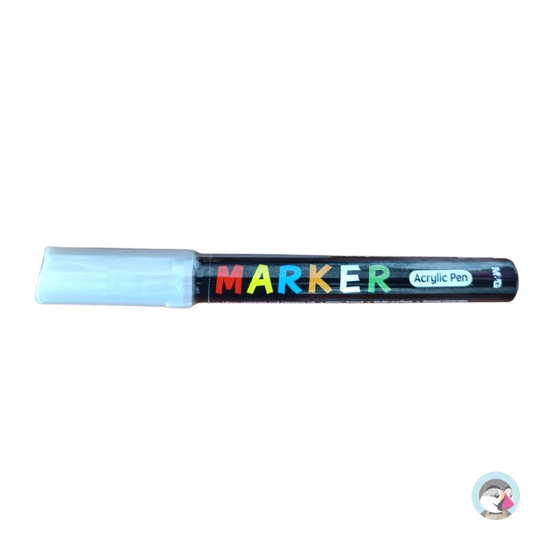 Marker akrylowy 1-2mm srebrny MG APL110-81