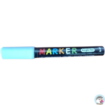 Marker akrylowy 1-2mm niebieski wodny MG APL610-30