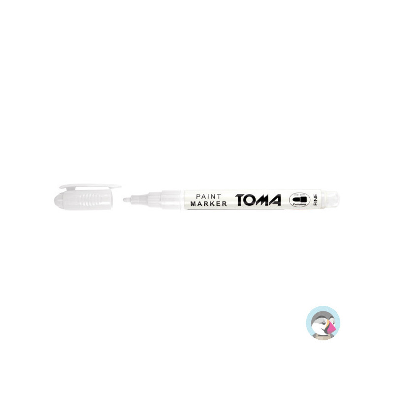 Marker olejowy F biały 1.5mm TO-441 TOMA