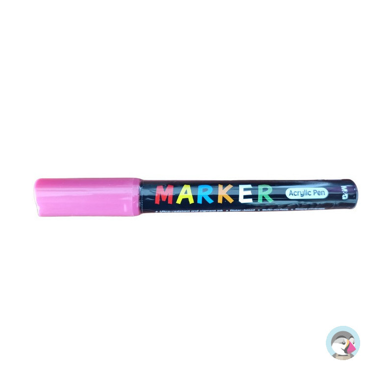 Marker akrylowy 1-2mm różana czerwień MG APL214-202