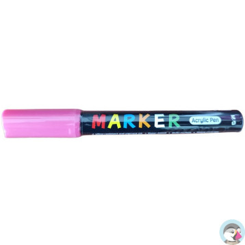 Marker akrylowy 1-2mm różana czerwień MG APL214-202