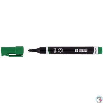 Marker permanentny zielony okrągła końcówka MM022-04 MEMOBE