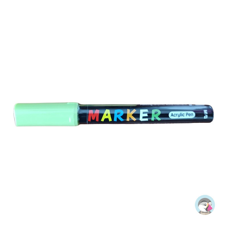 Marker akrylowy 1-2mm zielony żółtawy MG APL503-51