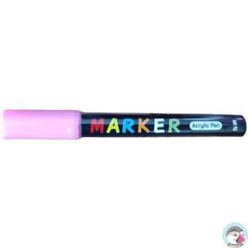 Marker akrylowy 1-2mm różowy MG APL210-20