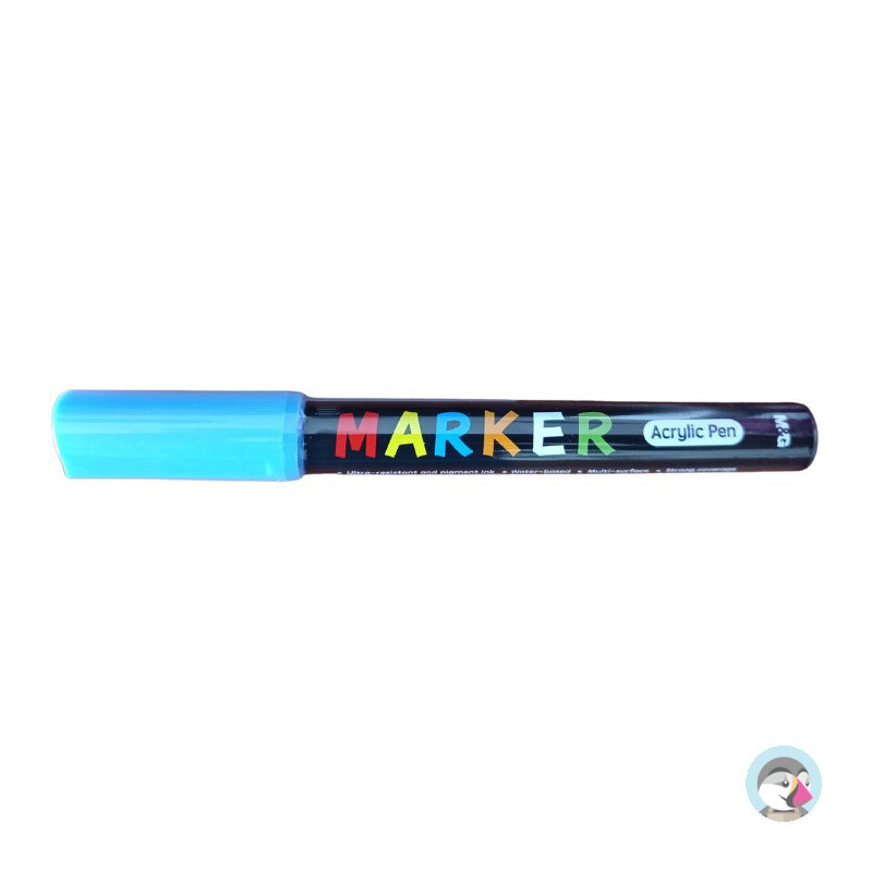 Marker akrylowy 1-2mm lazurowy MG APL603-34