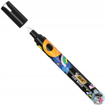 Marker olejowy INTENSITY na bazie wody biały 527425 BIC