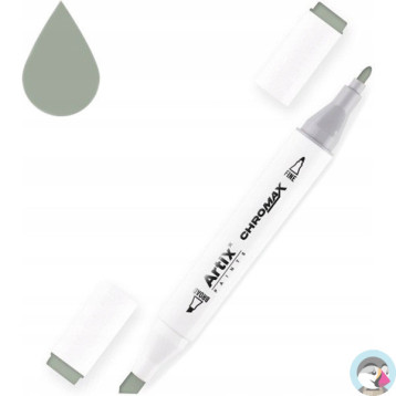 Marker alkoholowy dwustronny SZARY CG4 PP915-112 ARTIX