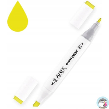 Marker alkoholowy dwustronny FLUORESCENT YELLOW PP915-13 ARTIX