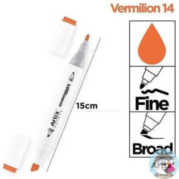 Marker alkoholowy dwustronny VERMILION PP915-14 ARTIX