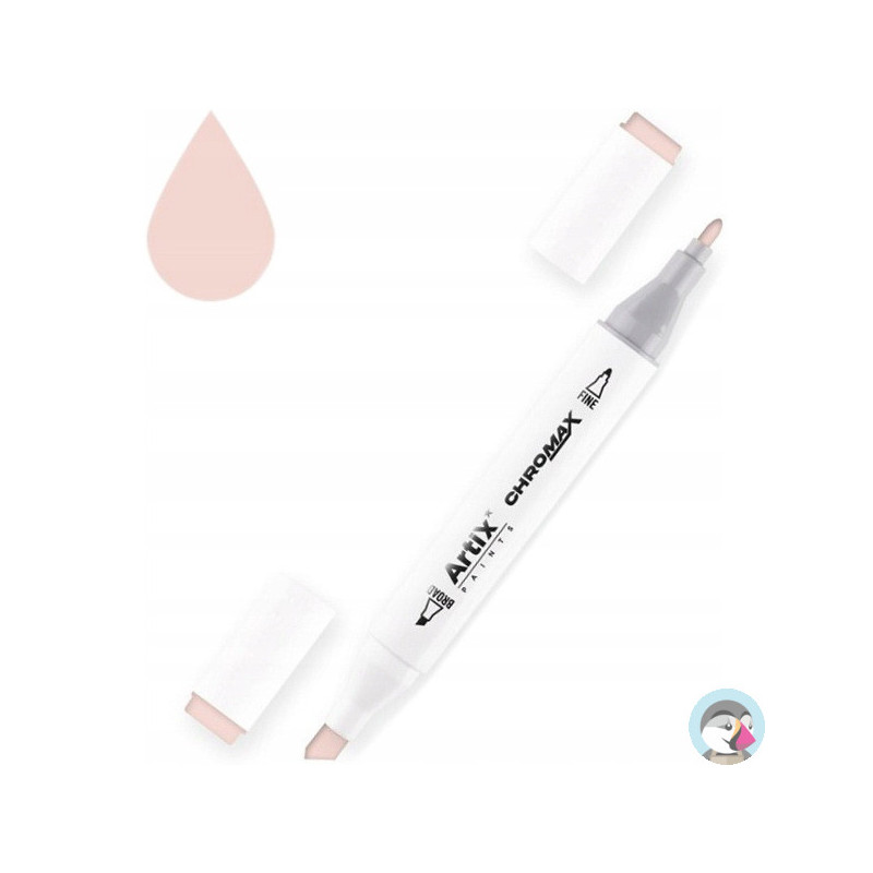 Marker alkoholowy dwustronny BABY SKIN PINK PP915-20 ARTIX