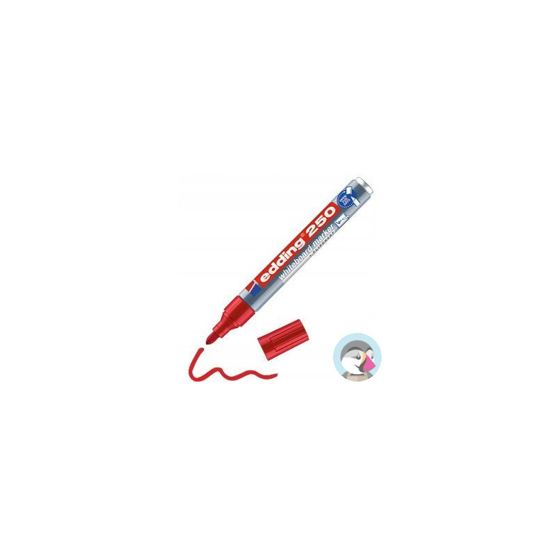 Marker suchościeralny okrągły czerwony 1,5-3mm 250/002/CZ EDDING