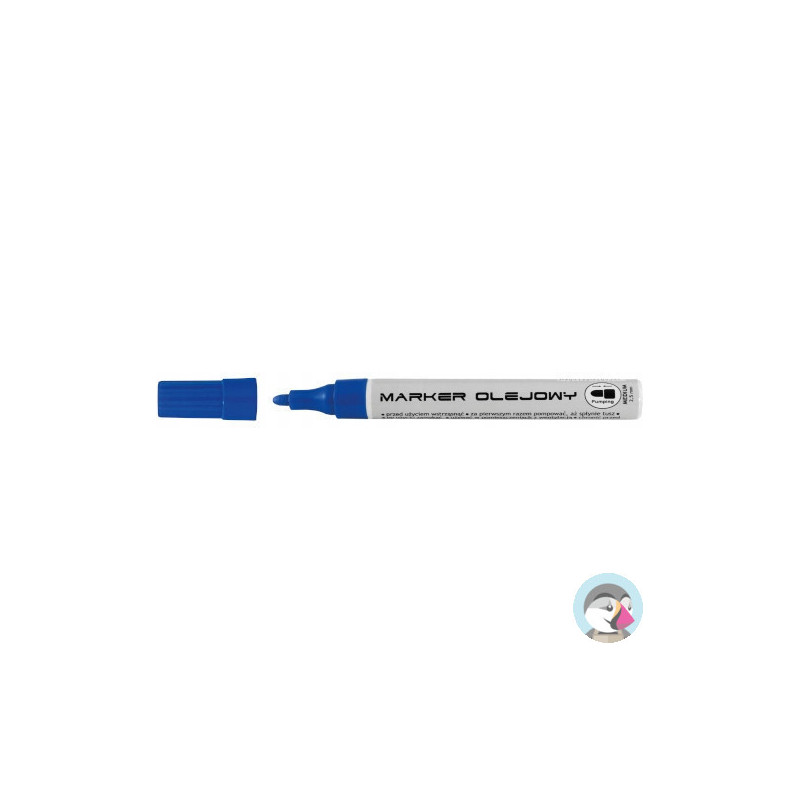 Marker olejowy ECONOMY niebieski TO-420 TOMA