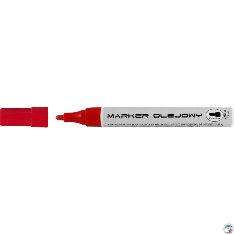 Marker olejowy ECONOMY żółty TO-420 TOMA