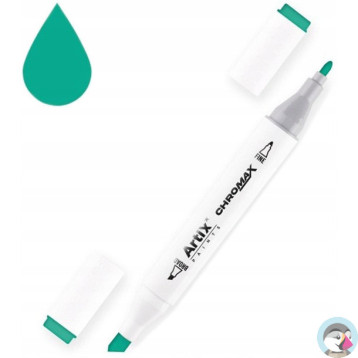 Marker alkoholowy dwustronny TURQUOISE GREEN PP915-53 ARTIX