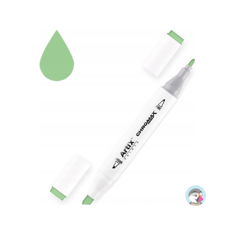Marker alkoholowy dwustronny PALE GREEN PP915-59 ARTIX