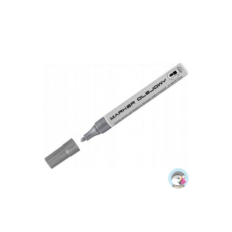 Marker olejowy ECONOMY srebrny TO-420 TOMA