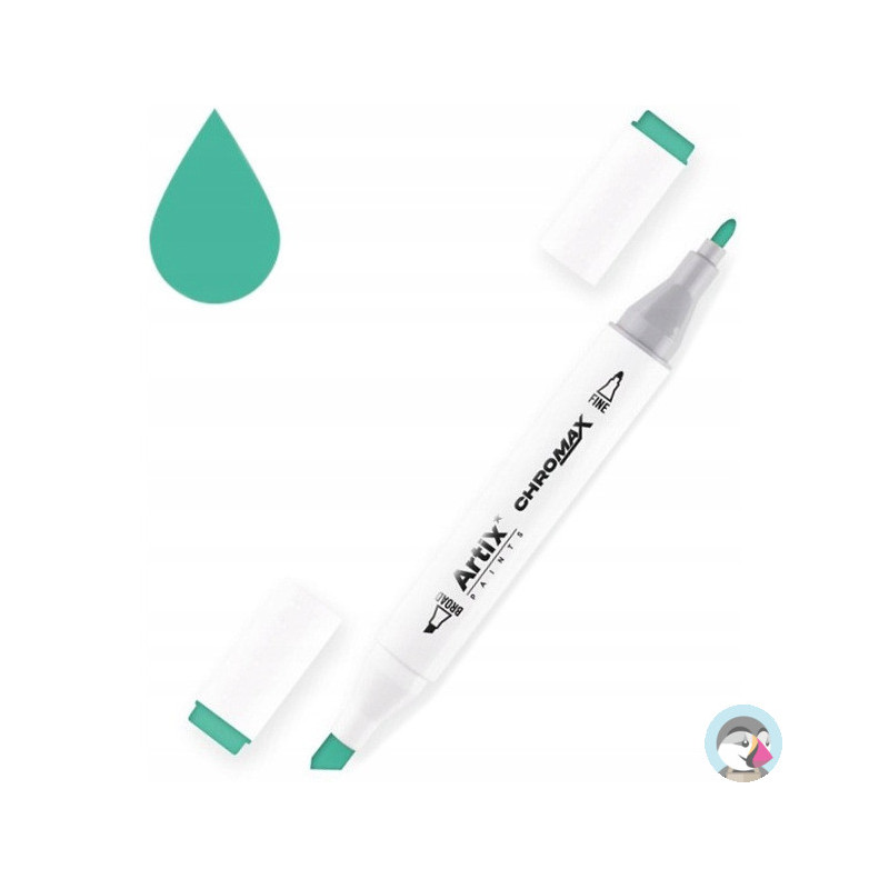 Marker alkoholowy dwustronny TURQUOISE BLUE PP915-68 ARTIX