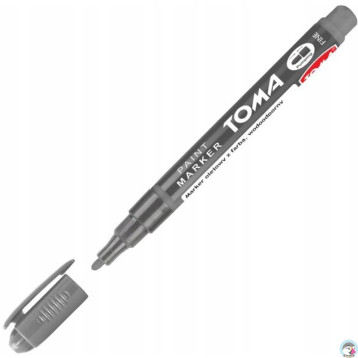 Marker olejowy F antracyt 1,5mm TO-441 TOMA