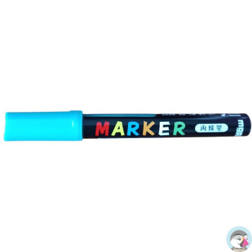 Marker akrylowy 1-2 mm zielony niebieskawy MG ZPLN6570-53
