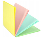 Bloczek STICKN MAGIC PAD 76x76mm pastel mix kolorów 21574