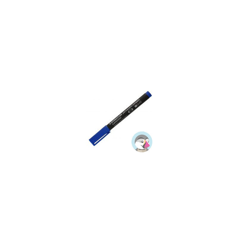 Marker permanentny niebieski COMPACT