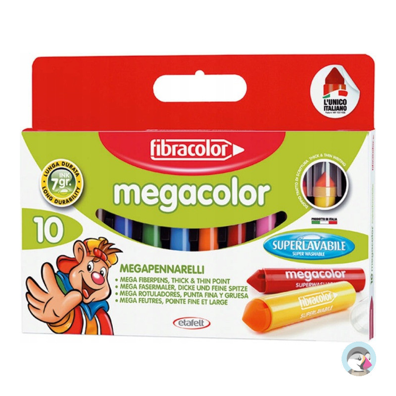 Mazaki MEGA COLOR 10kol. FIBRACOLOR 733 (950)