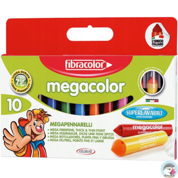Mazaki MEGA COLOR 10kol. FIBRACOLOR 733 (950)