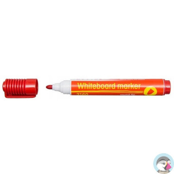 Marker suchościeralny okrągły 3160 czerwony 101102 D.RECT