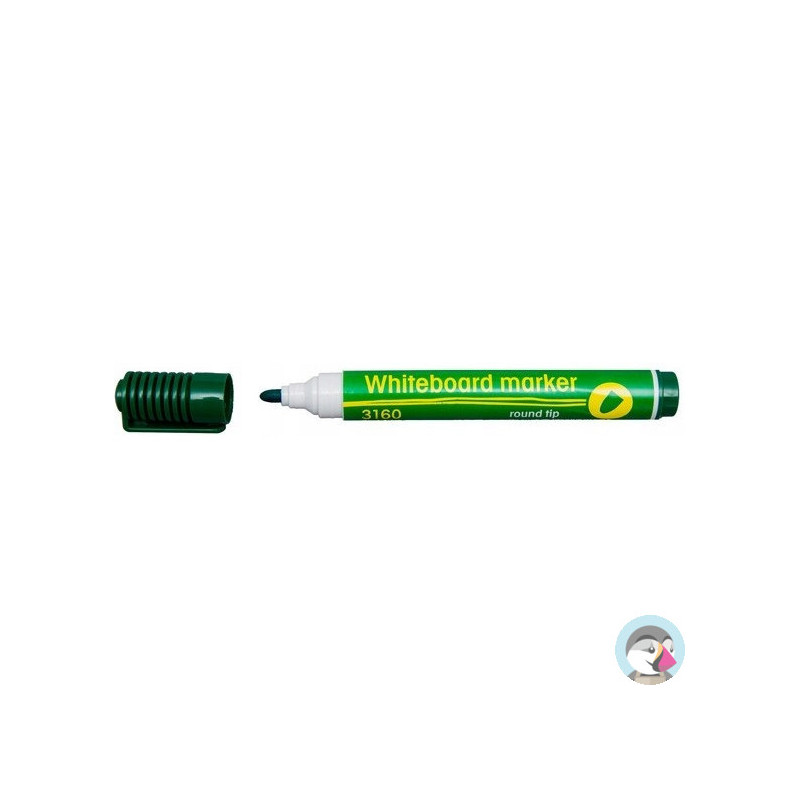 Marker suchościeralny okrągły 3160 zielony 101104 D.RECT
