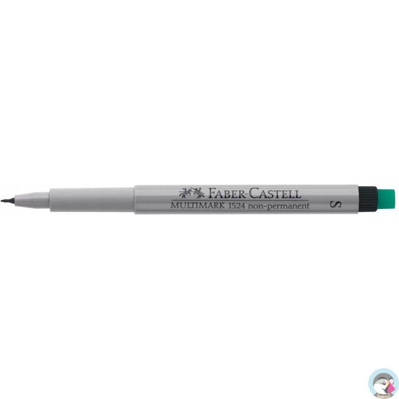 Marker nopermanent OHP czarny S 0,4mm 152499 FABER CASTELL