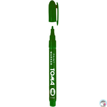 Marker olejowy F zielony 1,5mm TO-441 TOMA