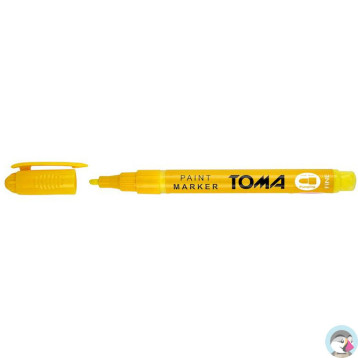 Marker olejowy F żółty 1,5mm TO-441 TOMA