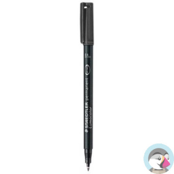 Foliopis permanentny B 314 czarny STAEDTLER LUMOCOLOR S314-9