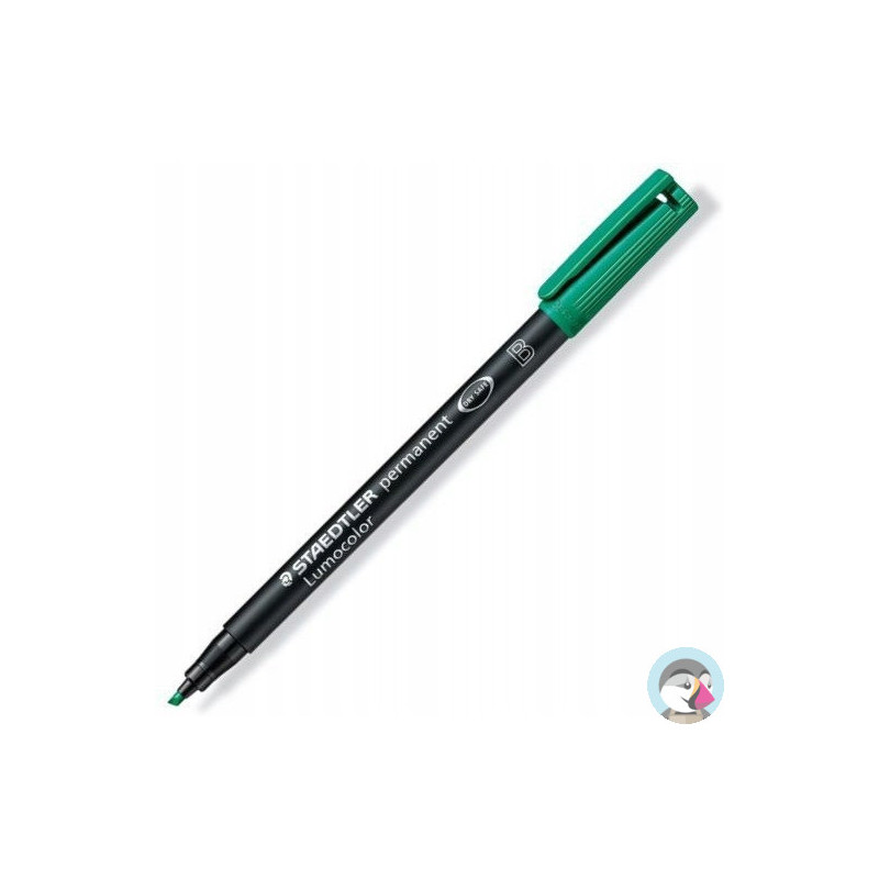 Foliopis permanentny B 314 zielony STAEDTLER LUMOCOLOR S314-5