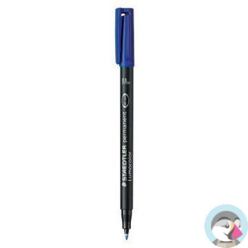 Foliopis permanentny F 318 niebieski STAEDTLER LUMOCOLOR S318-3