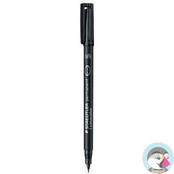 Foliopis permanentny S 313 czarny STAEDTLER LUMOCOLOR S313-9