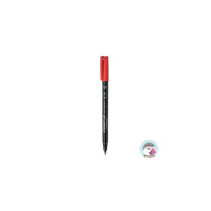 Foliopis permanentny S 313 czerwony STAEDTLER LUMOCOLOR S313-2