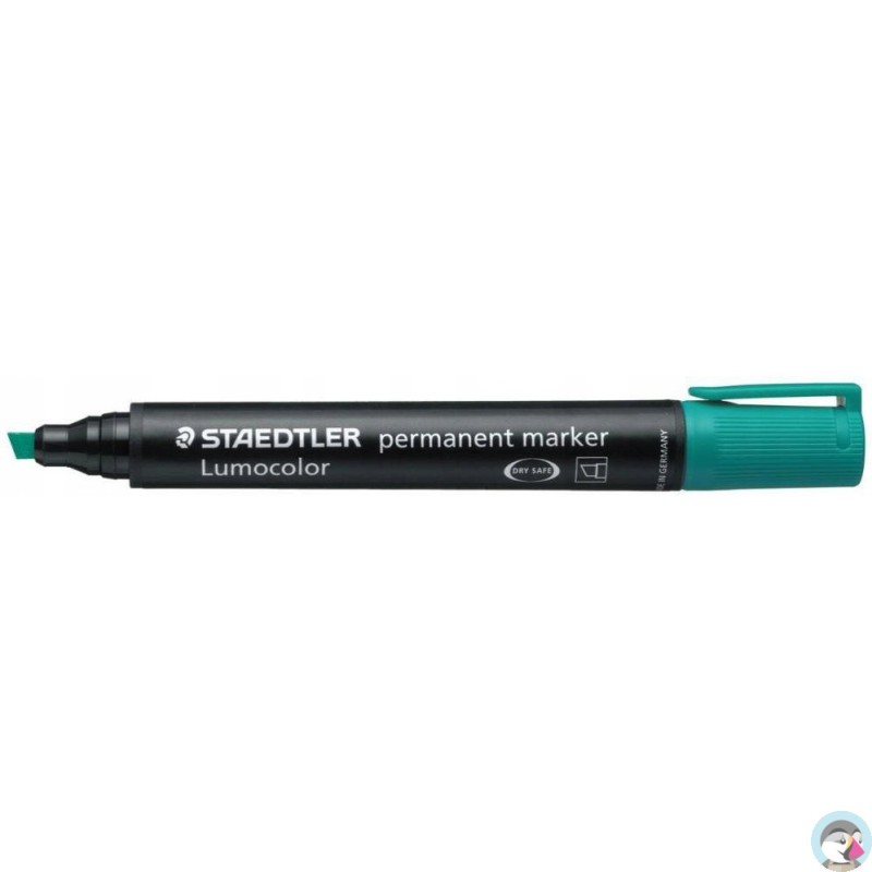 Marker 350-5 zielony STAEDTLER LUMOCOLOR permamentny ścięty