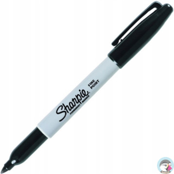 Marker permanentny SHARPIE FINE czarny S0810930