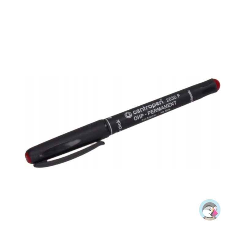 Marker permanentny OHP F 0.6 czerwony 2636 CENTROPEN