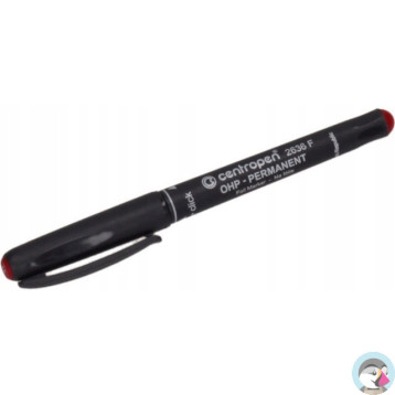 Marker permanentny OHP F 0.6 czerwony 2636 CENTROPEN