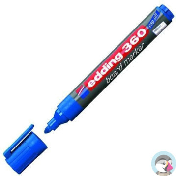 Marker do tablic niebieski okrągła końcówka 1.5-3mm 360/003/N EDDING