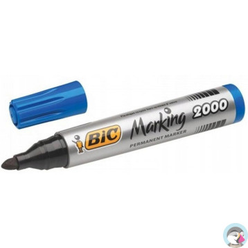 Marker permanentny 2000 niebieski BIC ECO okrągła końcówka 8209143