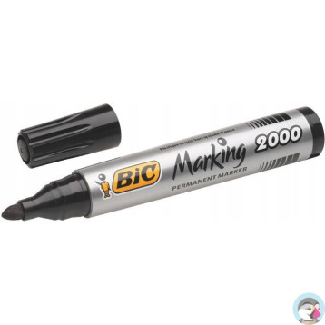 Marker permanentny 2000 czarny BIC ECO okrągła końcówka 8209153