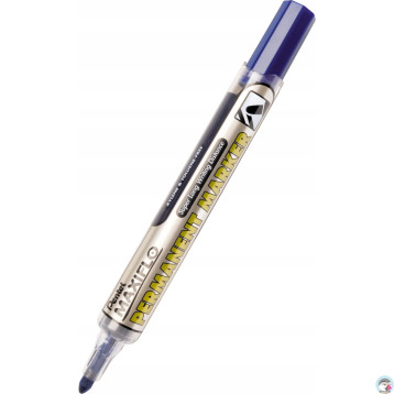 Marker permanentny NLF50 niebieski okrągły z tłoczkiem płynny tusz PENTEL