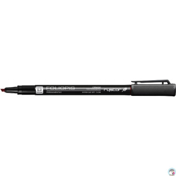 Foliopis permanentny RYSTOR FB-25 2.5mm czerwony 442-001
