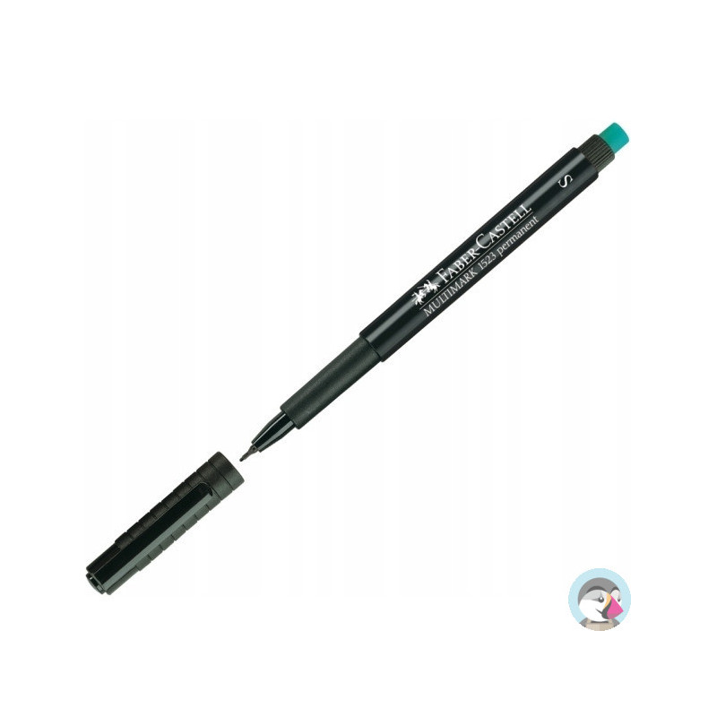 Foliopis z gumką OHP MULTIMARK S 0.4mm czarny 152399 FABER-CASTELL