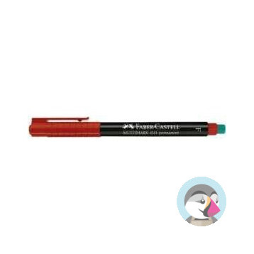 Foliopis z gumką OHP MULTIMARK M 1.0mm zielony 152563 FABER-CASTELL